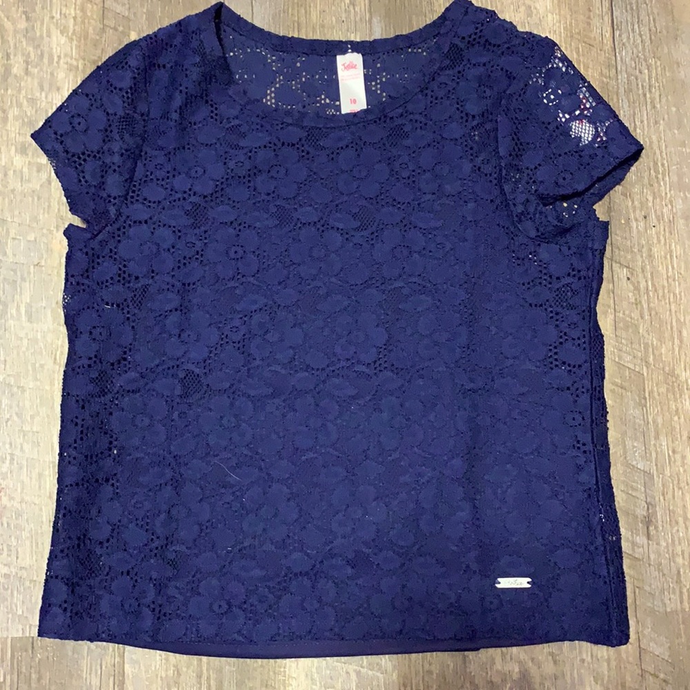 Brand new and dark blue